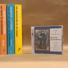 Martin Luther - 3 Volume Set by Martin Brecht plus Martin Luther: The Great Reformer 2 DVD Set