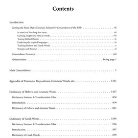 Strong's Exhaustive Concordance - Updated Edition KJV