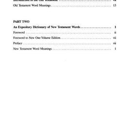 Vine's Expository Dictionary of Old and New Testament Words