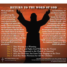 A Warning to the Church: Return to the Word of God 5-Disc DVD Set