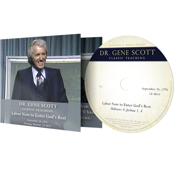 Labor Now to Enter God’s Rest (Commemorative DVD)