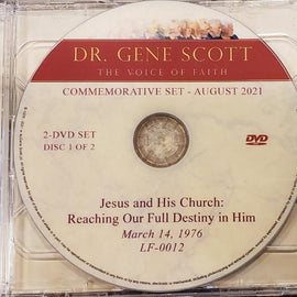 Dr. Gene Scott - August 2021 "Biblical and Historical Jesus" 2-DVD Commemorative  Set