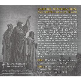 Failure, Restoration, and Getting Real with God 2-Disc DVD Set