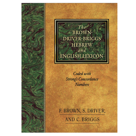 The Brown-Driver-Briggs Hebrew and English Lexicon