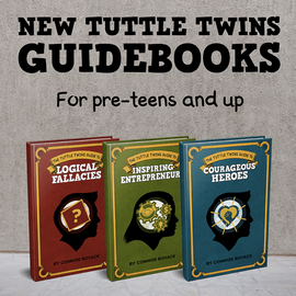 The Tuttle Twins Guidebook Combo Set